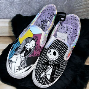Women's Disney Nightmare Before Christmas Slip-on Shoes, Size 11